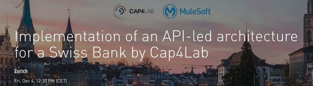 Cap4 Lab x MuleSoft Meet Up Digital