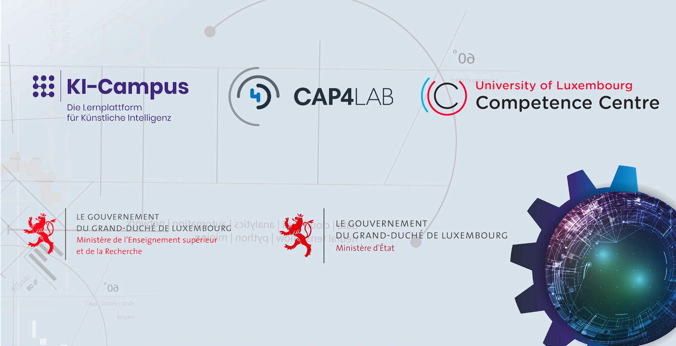 The University of Luxembourg Competence Centre launches a free Machine Learning online training based on industrial data, in collaboration with Cap4 Lab